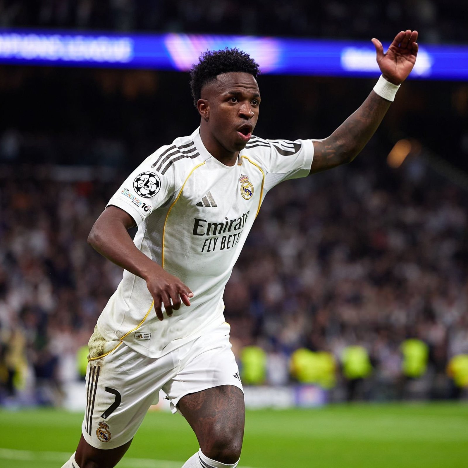 Arsenal tem interesse em Vinícius Júnior, ponta do Real Madrid.