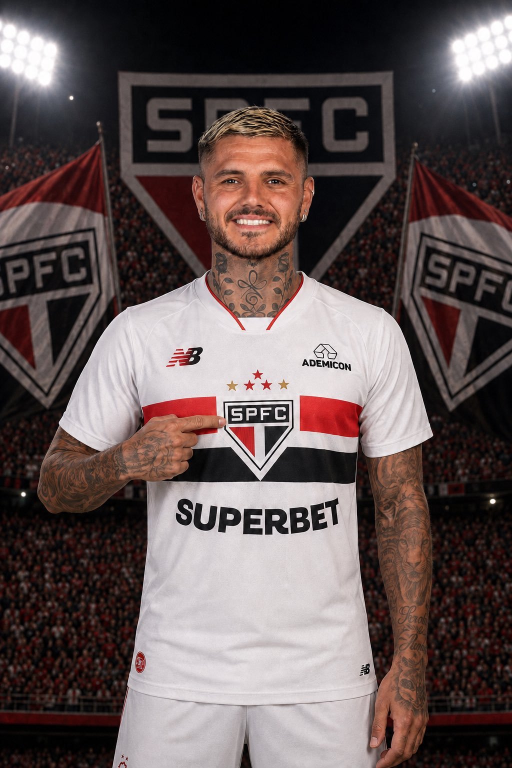 São Paulo está interessado na contratação de Mauro Icardi.