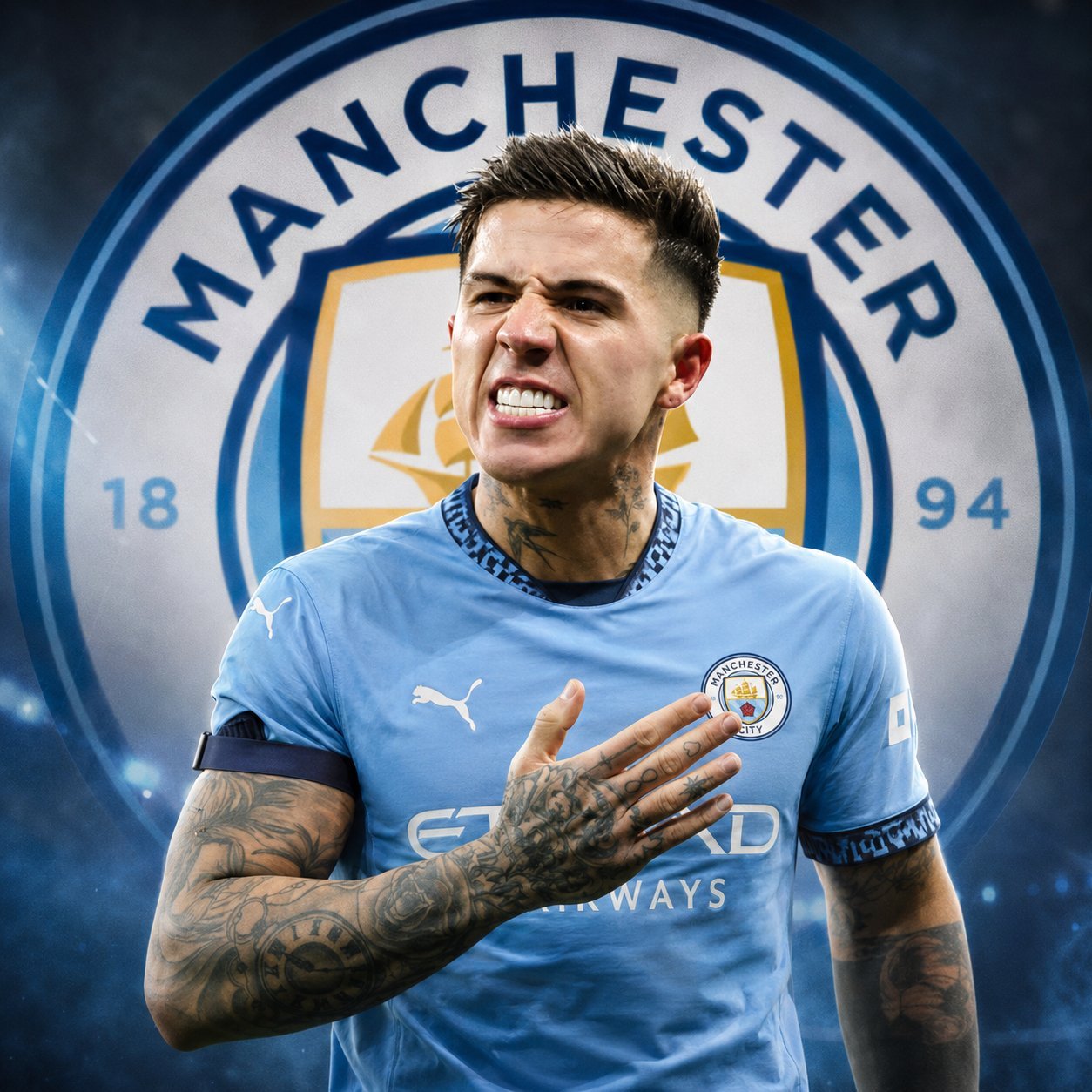 Manchester city e Chelsea chegaram a um acordo por Enzo Fernández.